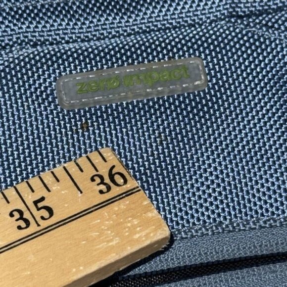 Brenthaven Zero Impact Laptop Case 17" Blue Nylon Padded Shoulder Strap Multiple - Picture 10 of 10